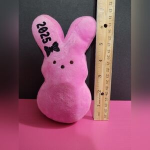 Peeps 2025 Pink Plush Bunny 6 1/2"